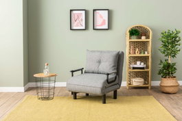 Atelier Del Sofa Sento Single - Gris claro